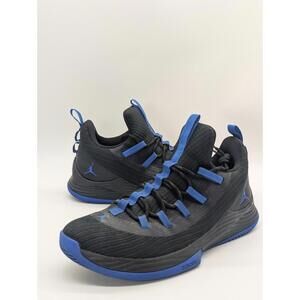 Mens Size 10 - Jordan Ultra Fly 2 Low Black Hyper Royal Blue AH8110-007 Sneakers